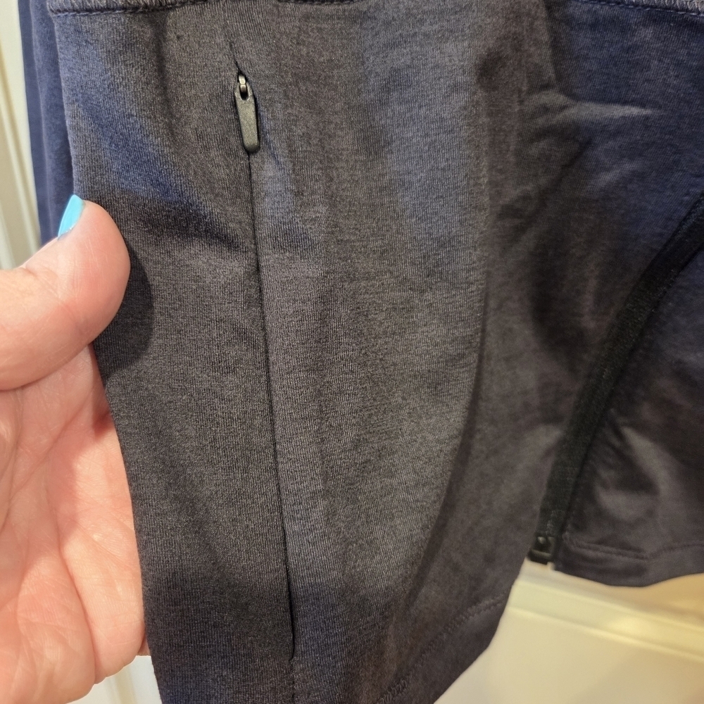 Women's Soft Stretch Jacket - Heathered Black Small New Active Running Gym Work - Picture 3 of 12